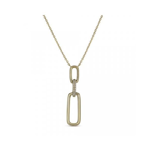 JGG 14K Yellow Gold Diamond Pendant Shelle Jewelers, Inc Northbrook, IL