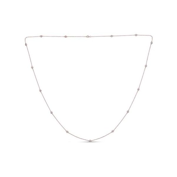 JGG 14K White Gold Diamond Necklace Shelle Jewelers, Inc Northbrook, IL