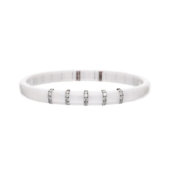 RDM 18K White Gold Diamond Bracelet Shelle Jewelers, Inc Northbrook, IL