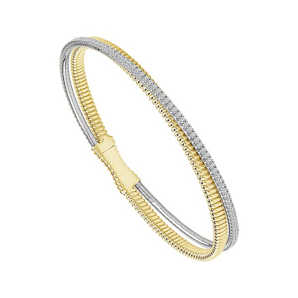 IDDU 14K Yellow Gold Diamond Bracelet Shelle Jewelers, Inc Northbrook, IL