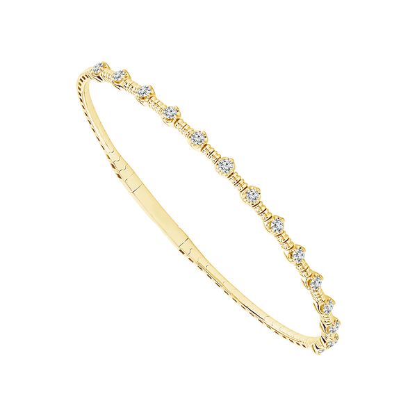 IDDU 14K Yellow Gold Diamond Bracelet Shelle Jewelers, Inc Northbrook, IL