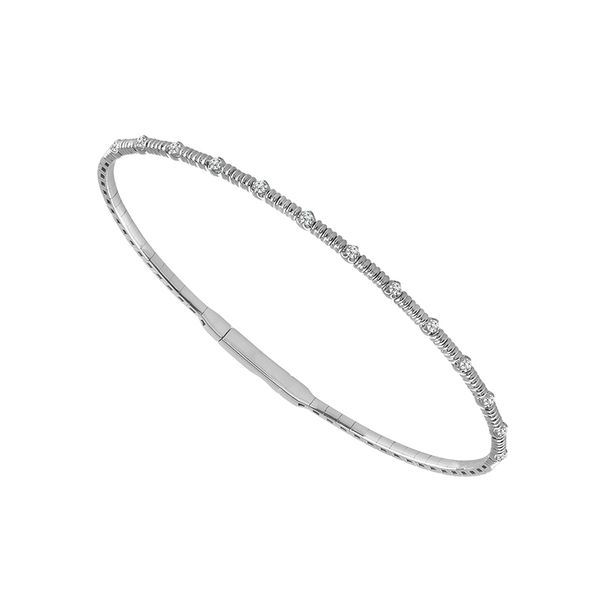 IDDU 14K White Gold Diamond Bracelet Shelle Jewelers, Inc Northbrook, IL