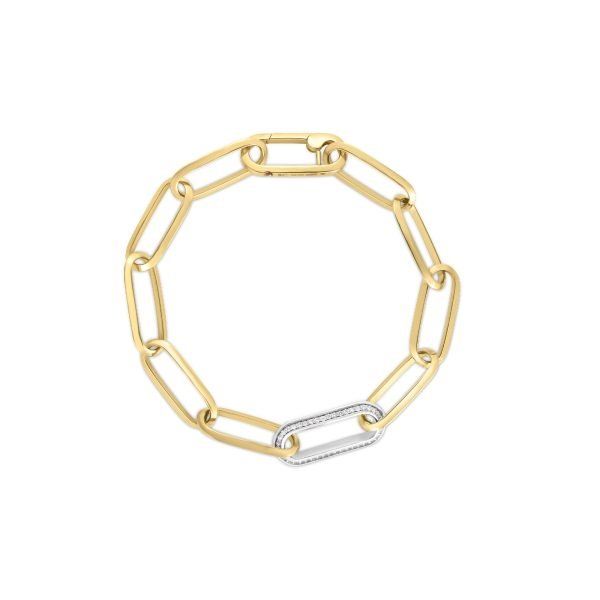 RCI 18K Yellow Gold Diamond Bracelet Shelle Jewelers, Inc Northbrook, IL