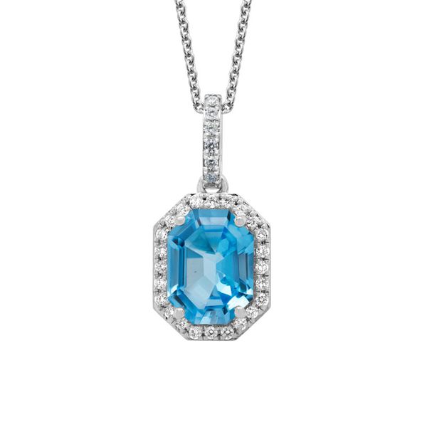 14K White Gold Pendant Shelle Jewelers, Inc Northbrook, IL