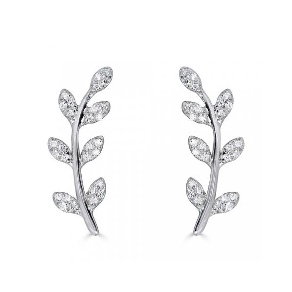 14K White Gold Other Earrings Shelle Jewelers, Inc Northbrook, IL
