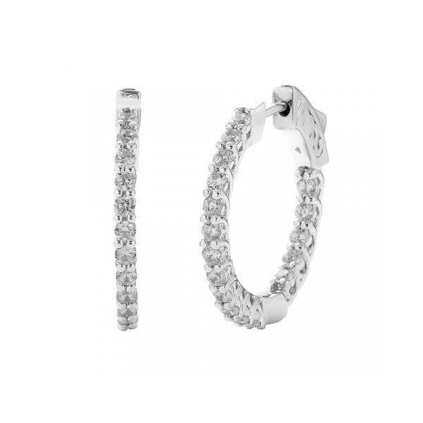 14K White Gold Other Earrings Shelle Jewelers, Inc Northbrook, IL