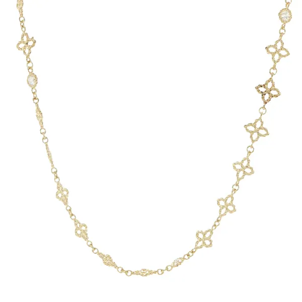 18K Yellow Gold Station Bracelet Shelle Jewelers, Inc Northbrook, IL
