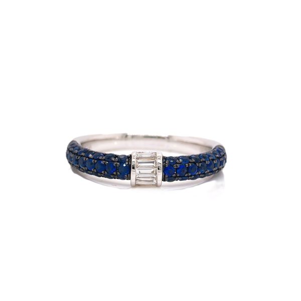14K White Gold Band Ring Shelle Jewelers, Inc Northbrook, IL
