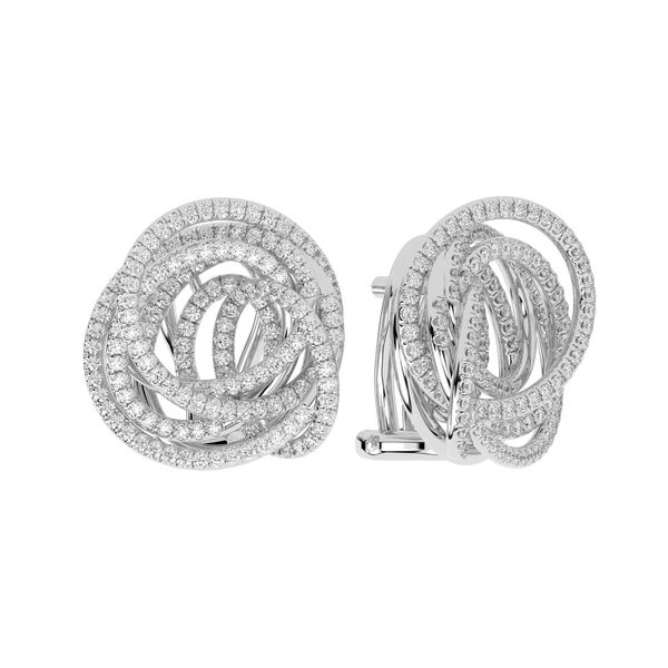18K White Gold Fashion Earrings Shelle Jewelers, Inc Northbrook, IL