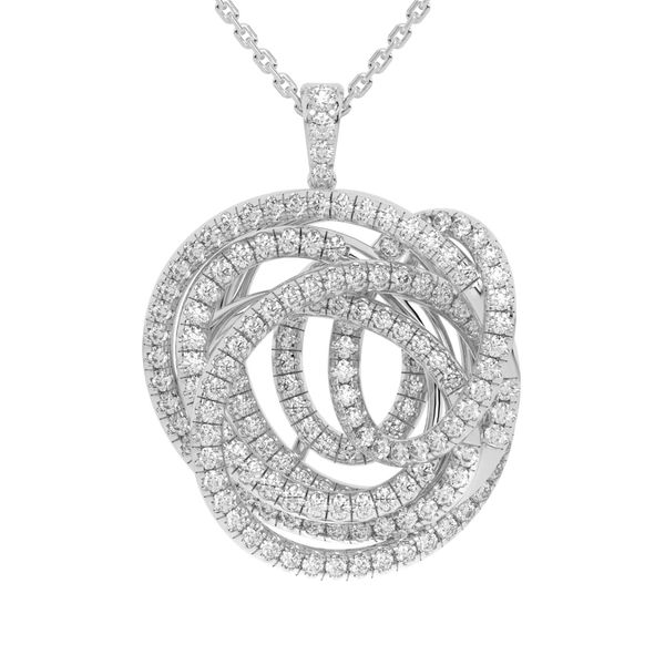 18K White Gold Pendant Shelle Jewelers, Inc Northbrook, IL