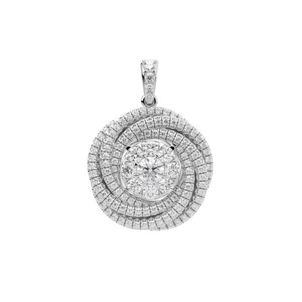 18K White Gold Pendant Shelle Jewelers, Inc Northbrook, IL