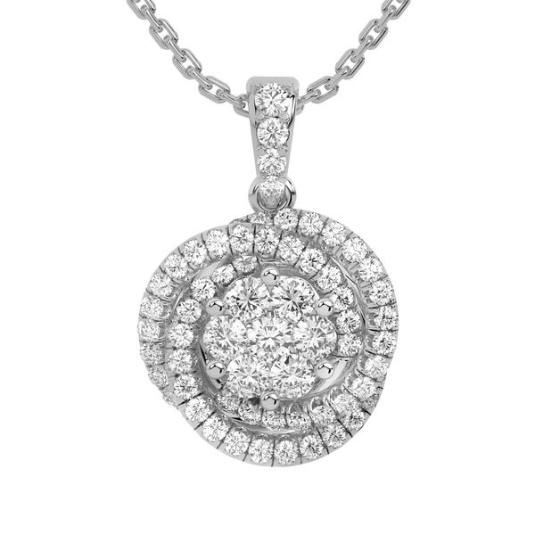 18K White Gold Pendant Shelle Jewelers, Inc Northbrook, IL