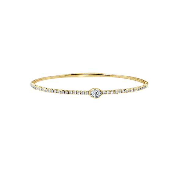 14K Yellow Gold Flex Bracelet Shelle Jewelers, Inc Northbrook, IL