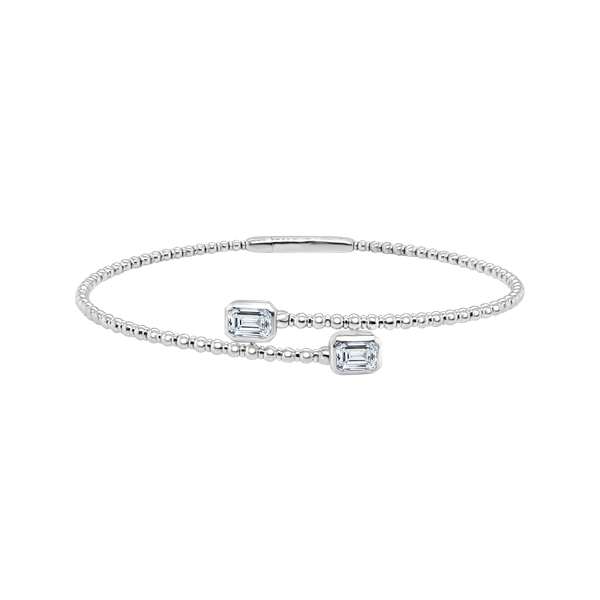 14K White Gold Flex Bracelet Shelle Jewelers, Inc Northbrook, IL