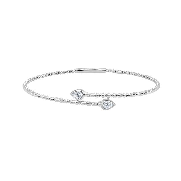 14K White Gold Flex Bracelet Shelle Jewelers, Inc Northbrook, IL