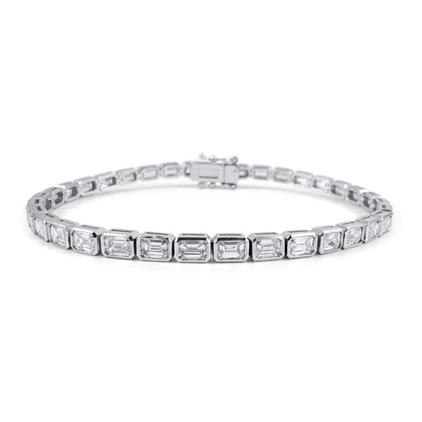 14K White Gold Tennis Bracelet Shelle Jewelers, Inc Northbrook, IL