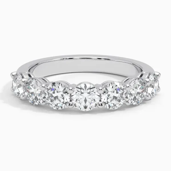 14K White Gold Anniversary Band Ring Shelle Jewelers, Inc Northbrook, IL