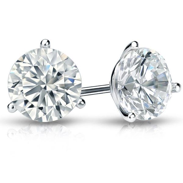 14K White Gold Stud Earrings Shelle Jewelers, Inc Northbrook, IL