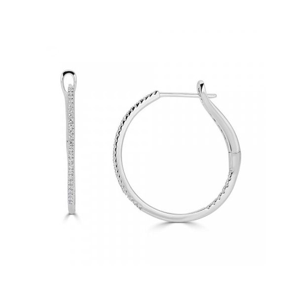 14K White Gold Other Earrings Shelle Jewelers, Inc Northbrook, IL