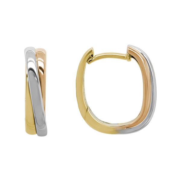 14K Yellow Gold Hoop Earrings Shelle Jewelers, Inc Northbrook, IL
