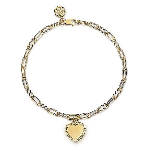 14K Yellow Gold Link Bracelet Shelle Jewelers, Inc Northbrook, IL