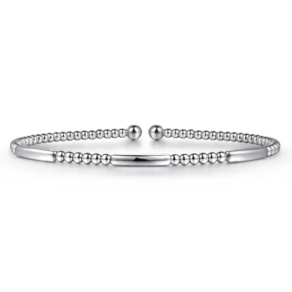 14K White Gold Cuff Bracelet Shelle Jewelers, Inc Northbrook, IL