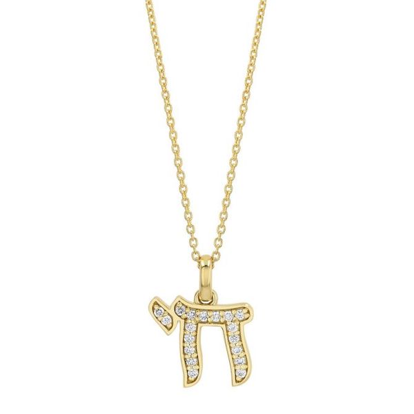 18K Yellow Gold Religious Pendant Shelle Jewelers, Inc Northbrook, IL