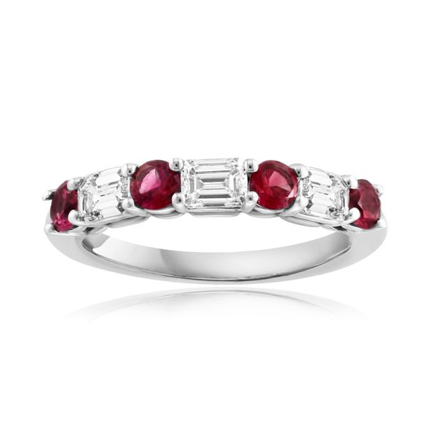 14K White Gold Stackable Ring Shelle Jewelers, Inc Northbrook, IL