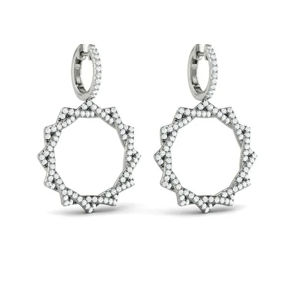 Diamond Earrings Shelle Jewelers, Inc Northbrook, IL
