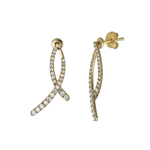 Diamond Earrings Shelle Jewelers, Inc Northbrook, IL