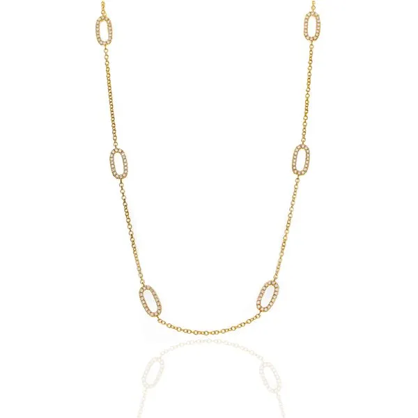 Diamond Necklace Shelle Jewelers, Inc Northbrook, IL