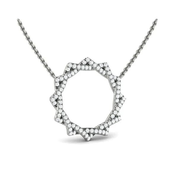 Diamond Necklace Shelle Jewelers, Inc Northbrook, IL
