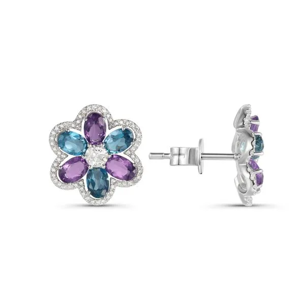 Colored Stone Earrings Shelle Jewelers, Inc Northbrook, IL