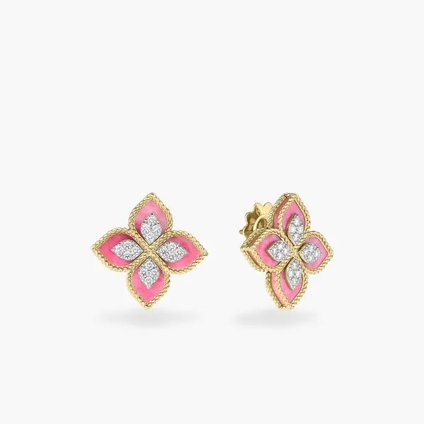 Colored Stone Earrings