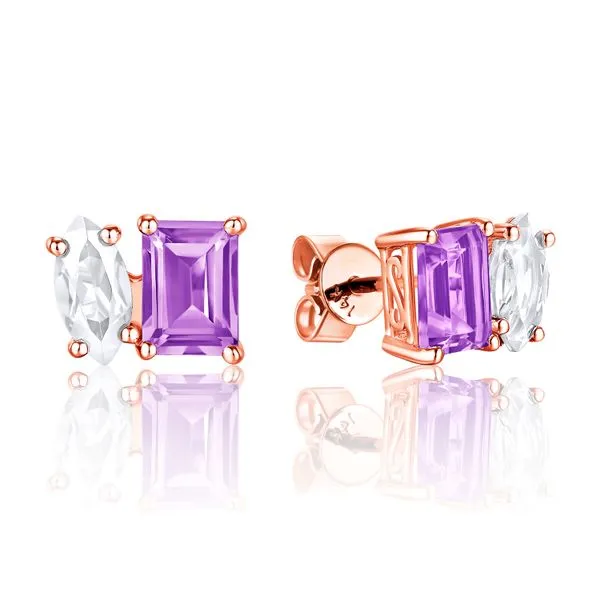 Colored Stone Earrings