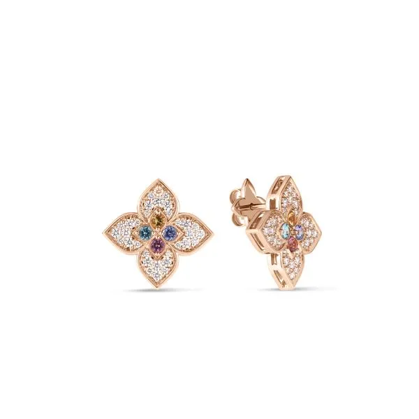 Colored Stone Earrings