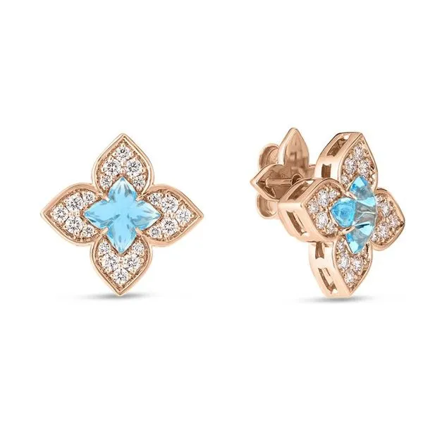Colored Stone Earrings