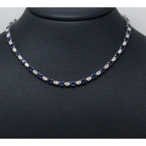Colored Stone Necklace Shelle Jewelers, Inc Northbrook, IL