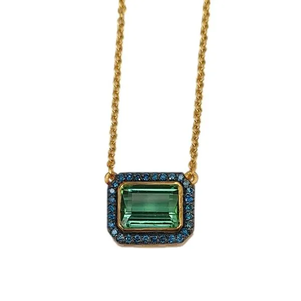 Colored Stone Necklace Shelle Jewelers, Inc Northbrook, IL