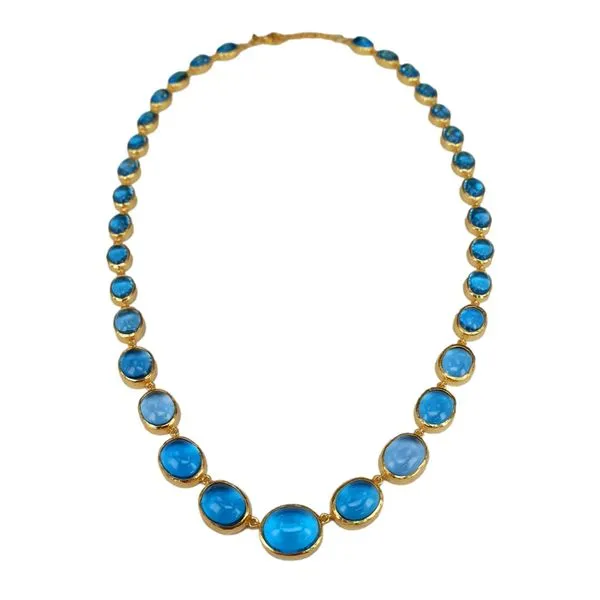 Colored Stone Necklace Shelle Jewelers, Inc Northbrook, IL
