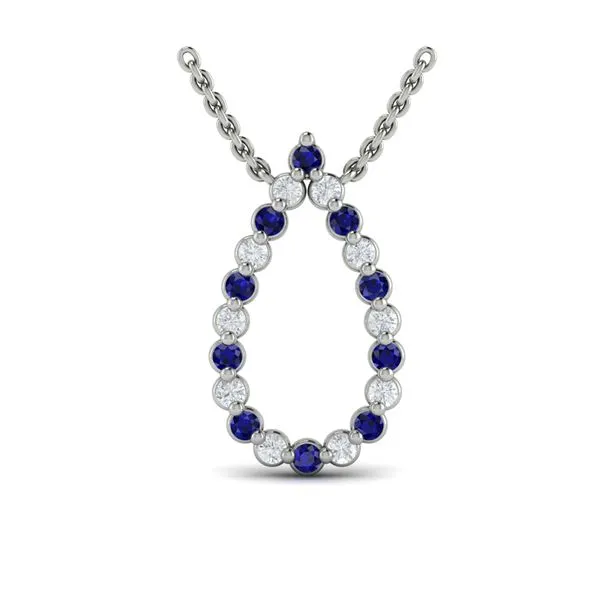 Colored Stone Necklace Shelle Jewelers, Inc Northbrook, IL