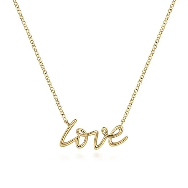 Gold Necklace Shelle Jewelers, Inc Northbrook, IL