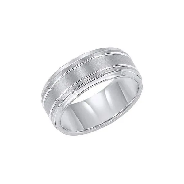 Tungsten Wedding Band Shelle Jewelers, Inc Northbrook, IL