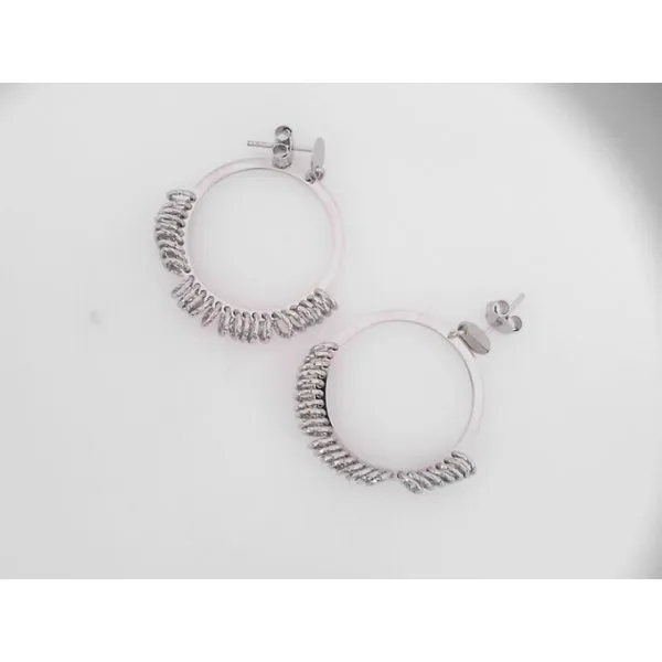 Silver Earrings Shelle Jewelers, Inc Northbrook, IL