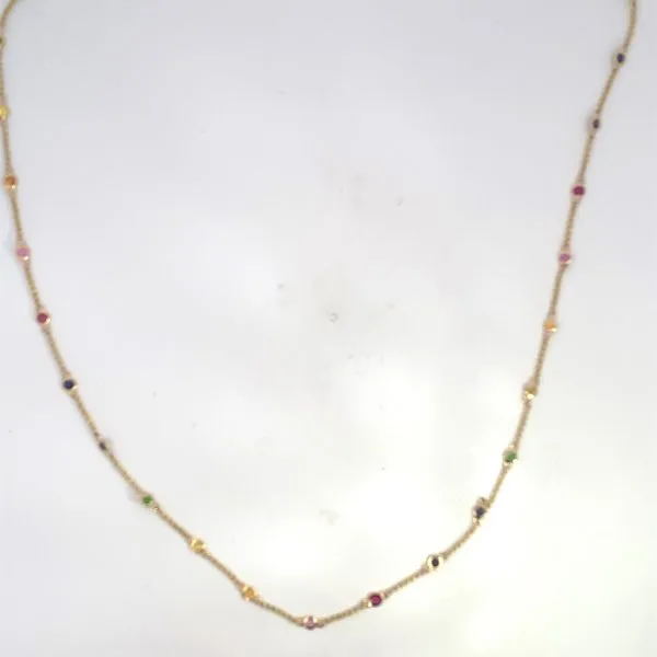Colored Stone Necklace Shipley's Fine Jewelry Hampstead, MD