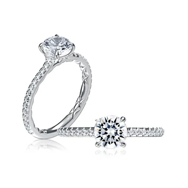 A. Jaffe Engagement Ring Maharaja's Fine Jewelry & Gift Panama City, FL