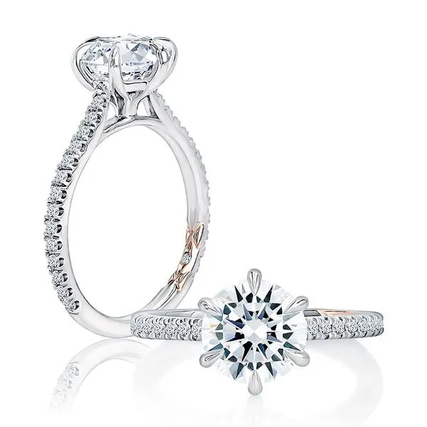 A. Jaffe Engagement Ring Maharaja's Fine Jewelry & Gift Panama City, FL