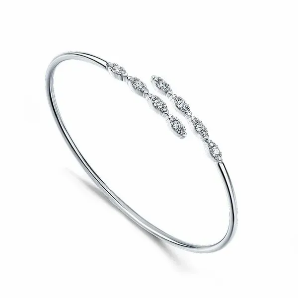 Hearts On Fire Diamond Bangle Image 2 Maharaja's Fine Jewelry & Gift Panama City, FL