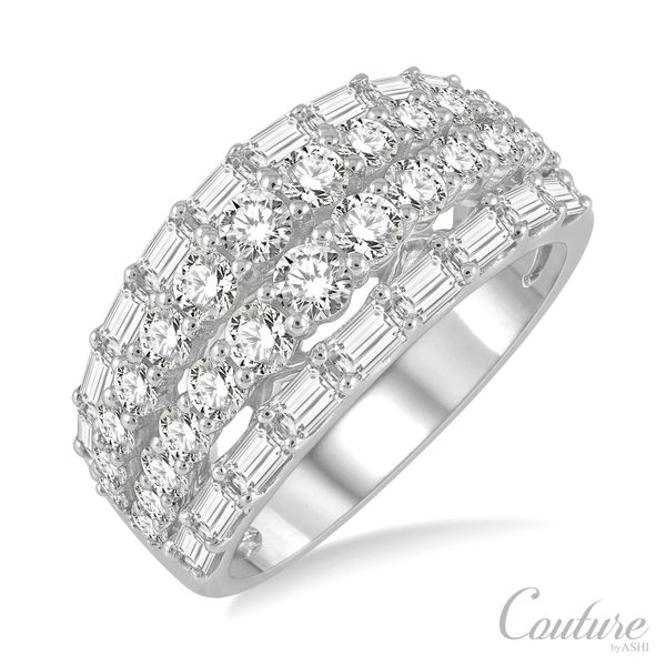 Couture Baguette & Diamond Band Maharaja's Fine Jewelry & Gift Panama City, FL