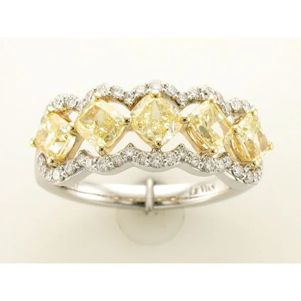 Le Vian® Ring featuring Sunny Yellow Diamonds® , Vanilla Diamonds® set in 14K Two Tone Gold Maharaja's Fine Jewelry & Gift Panama City, FL